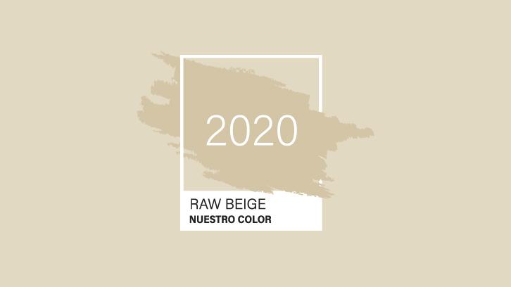 Conoce el color del año escogido por Zientte para el 2020: Raw Beige