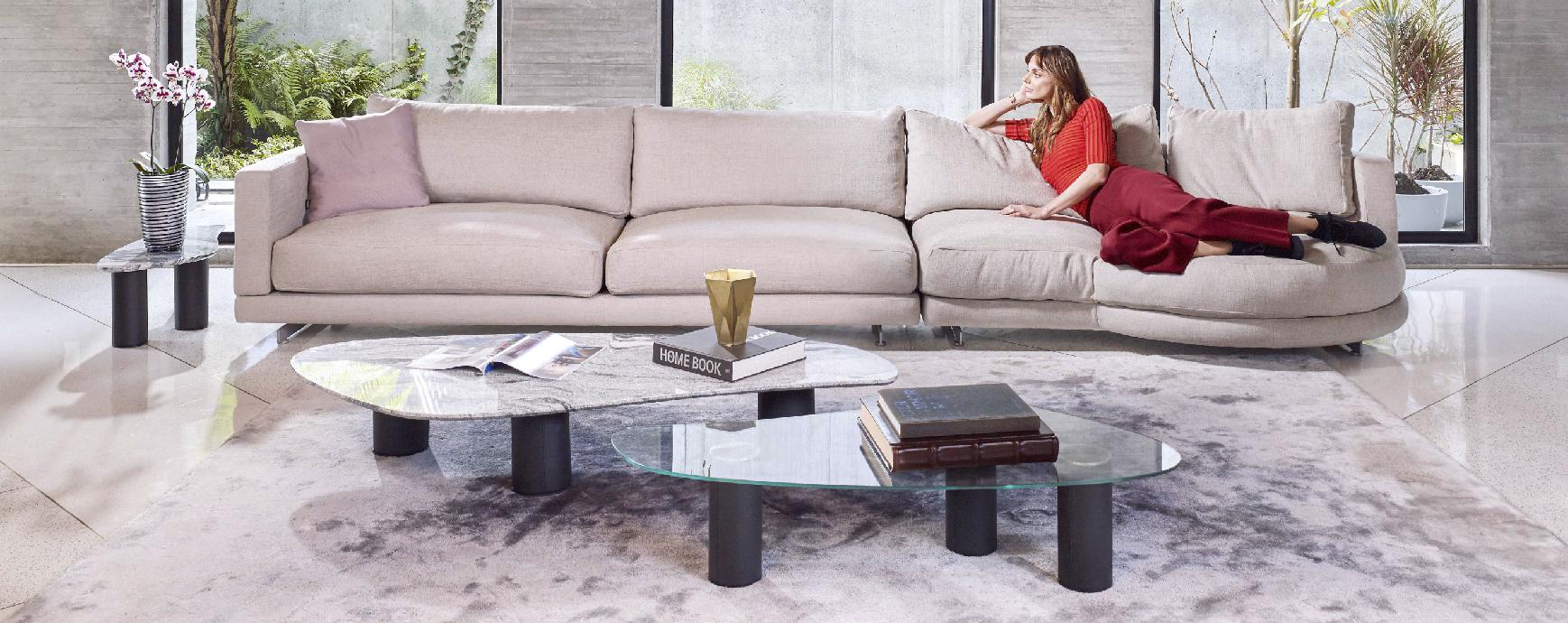 Decoración de salas con el color del año Zientte: Raw Beige
