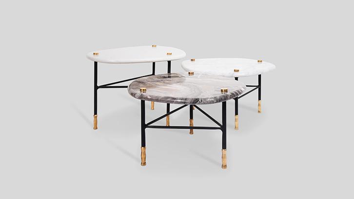 Mesas auxiliares Piña