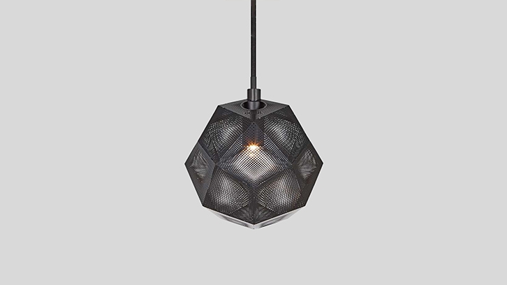 Etch mini pendant black